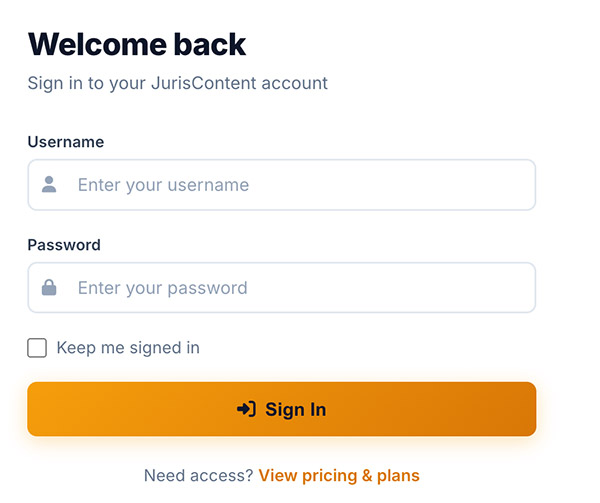 Login to WebWriter.ai